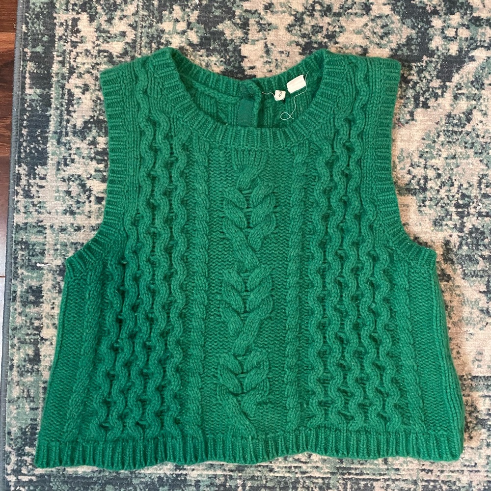 Anthropologie sweater vest